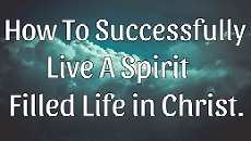 The Holy Spirit lived Life!