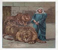 Daniel in the den of lions