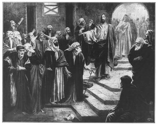 Christ in the Temple
Painted by C. A. Slade Christ in the Temple
Painted by C. A. Slade
